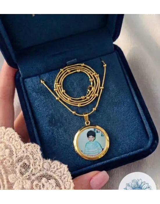 Dorika Zincir Anı Kolyesi