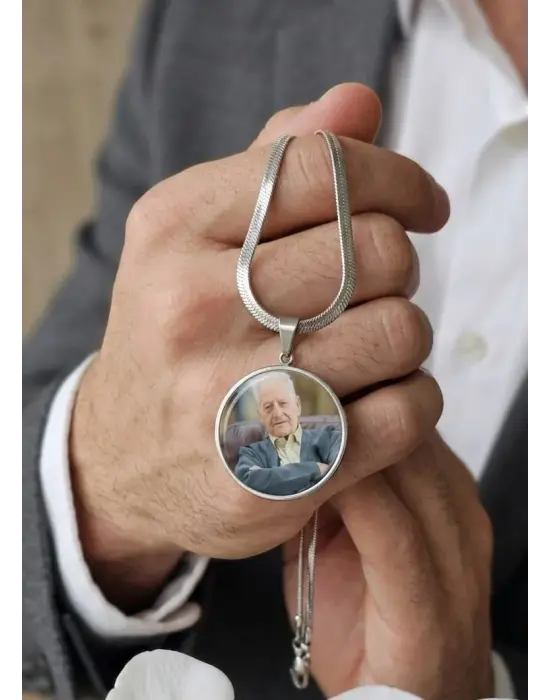 Anı Kolyesi İtalyan Zincir Erkek