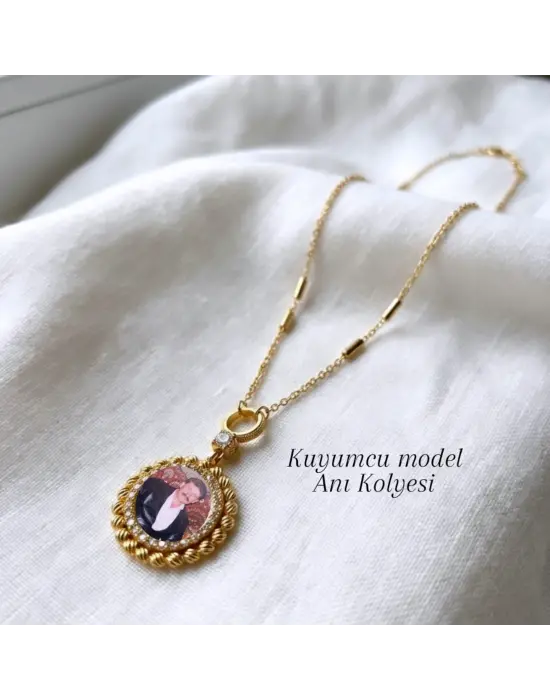 Kuyumcu model Anı Kolyesi