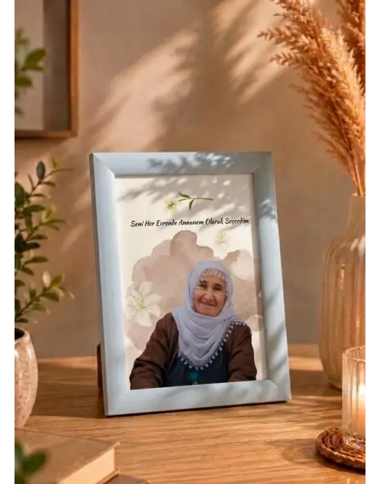 Anı Çerçevesi Babanne Detaylı