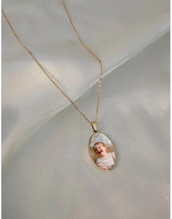 Anı Kolyesi Oval Model