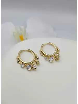 14K Xuping  Çelik küpe