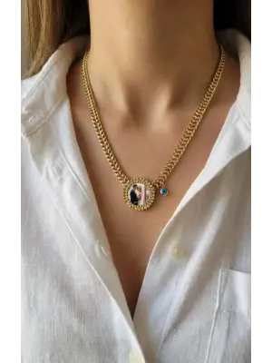 Anı Kolyesi Hasır Model Clasic