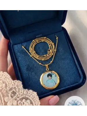 Dorika Zincir Anı Kolyesi