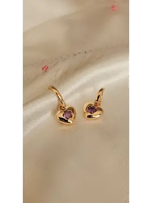 Kalpli küpe xuping serisi