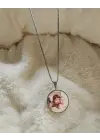 Fotoğraflı Kolye  Silver Renk Çift Fotoğraflı