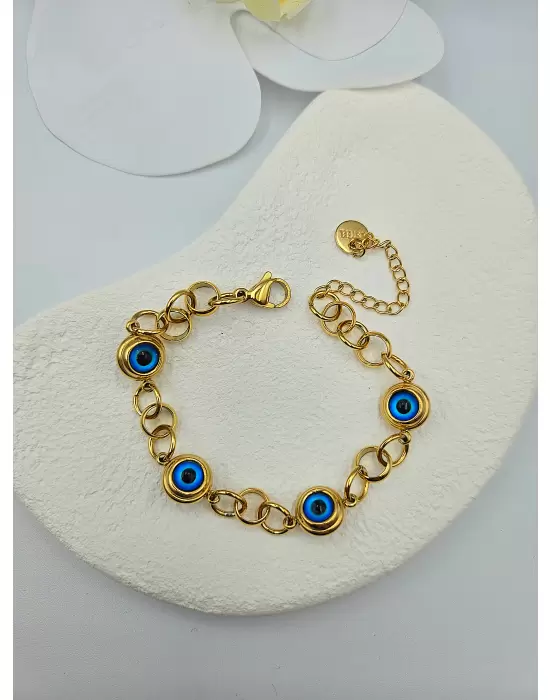 Nazarlı Bileklik Çelik