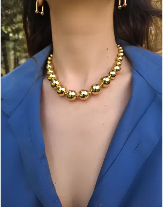 Topcuk Kolye Çelik