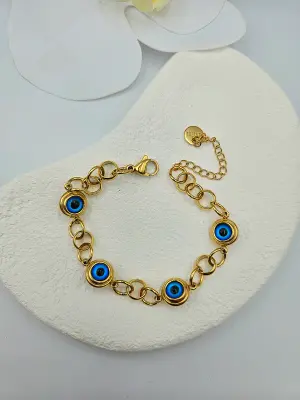 Nazarlı Bileklik Çelik