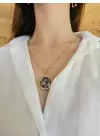 Dorika Zincir Anı Kolyesi