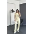 Axel Kayık Yakalı 2li Takım Sarı