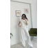 Daphne Vatkalı Sıfır Kol 2’li Takım Beyaz