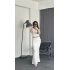 Lithe Premium Bluz - Etek 2’li Takım Beyaz