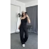 Osso Tek Omuz Örme Takım Siyah