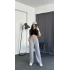 Oys Modal Kumaş Basic Eşofman Gri