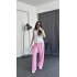 Tiara Tensel Pantolon Pembe