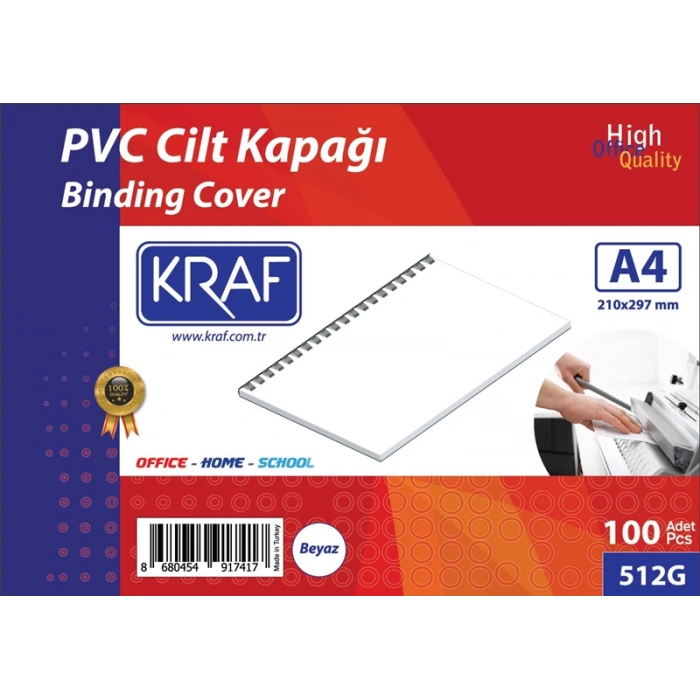 Kraf Cilt Kapağı A4 100 lü