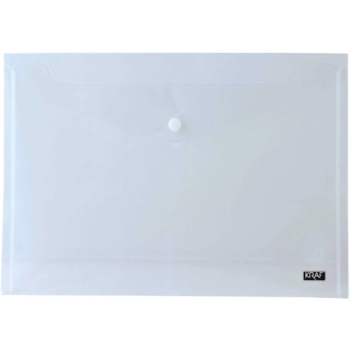 Kraf Çıtçıtlı Dosya A5 Şeffaf