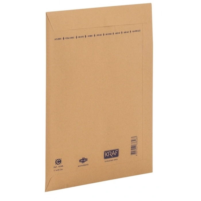 Kraf Hava Kabarcıklı Zarf - 170 x 225 mm