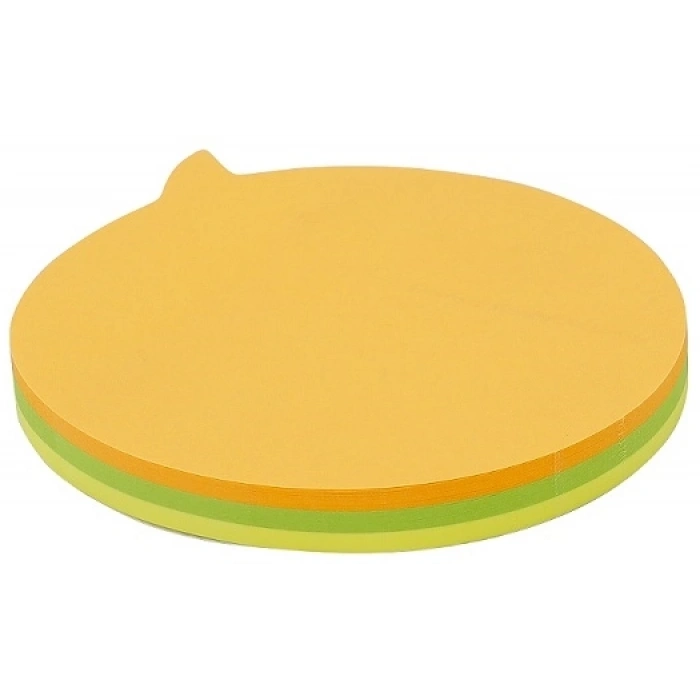 Kraf Yapışkanlı Not Kağıdı Balon  70*70   75 yp