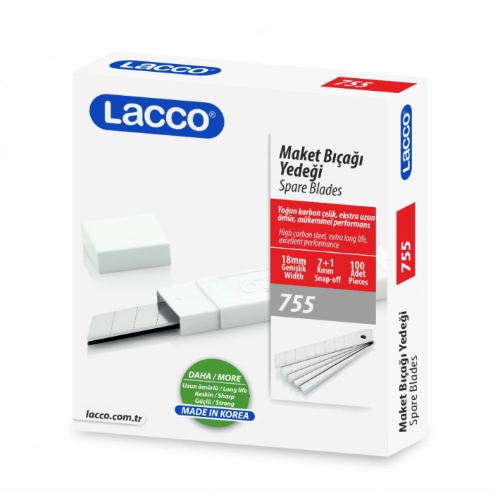 Lacco Maket Bıçağı Yedeği - 18 mm