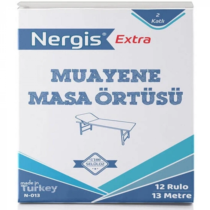 Nergis Muayene Masa Örtüsü