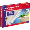 Kraf Laminasyon Filmi A5 Parlak 100 mic