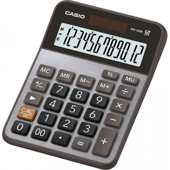 CASIO HESAP MAKİNESİ MASAÜSTÜ MX-120B 12 HANE