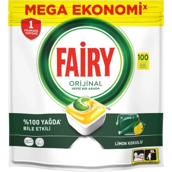 Fairy Bulaşık Tableti 100 lü