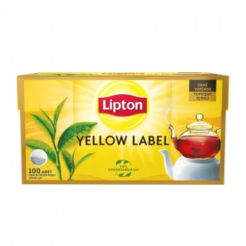 Lipton Yellow Label Demlik Poşet Çay - 100lü