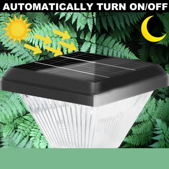 100W Solar Bahçe Armatürü ; Kumandalı ; 2000lm ; 6500K-4000K-3200K Seçmeli