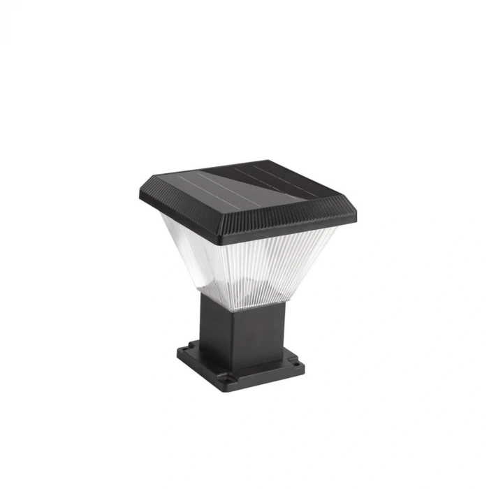 100W Solar Bahçe Armatürü ; Kumandalı ; 2400lm ; 6500K-4000K-3200K Seçmeli