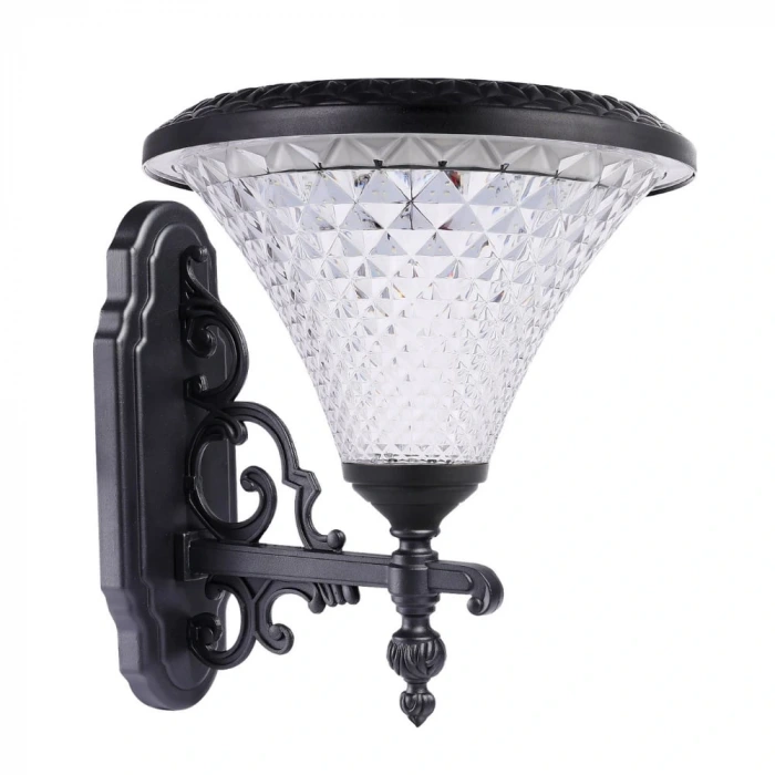 100W Solar Bahçe Armatürü ; Kumandalı ; 2400lm ; 6500K-4000K-3200K Seçmeli