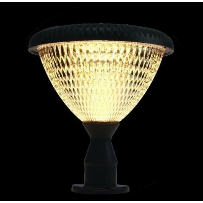 100W Solar Bahçe Armatürü ; Kumandalı ; 2400lm ; 6500K-4000K-3200K Seçmeli