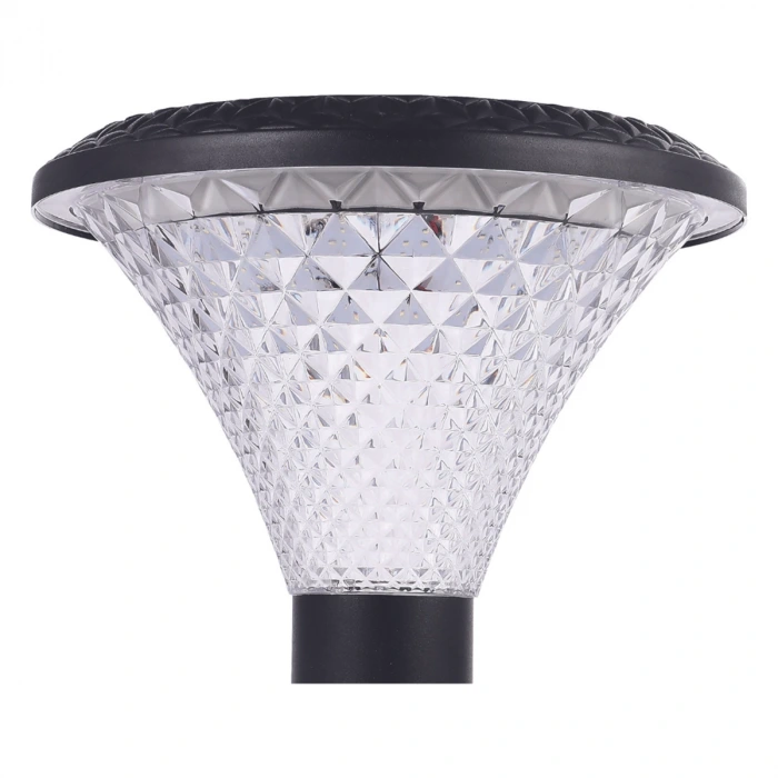 100W Solar Bahçe Armatürü ; Kumandalı ; 2400lm ; 6500K-4000K-3200K Seçmeli