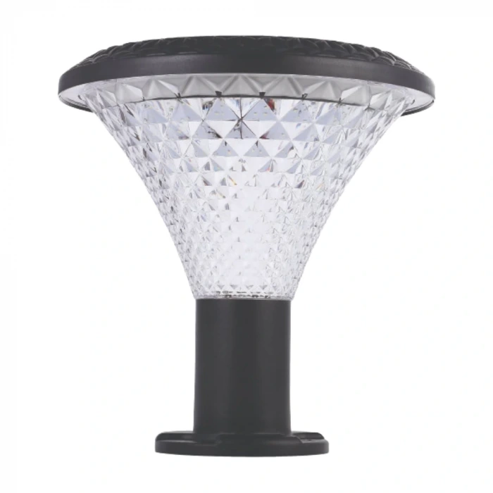 100W Solar Bahçe Armatürü ; Kumandalı ; 2400lm ; 6500K-4000K-3200K Seçmeli