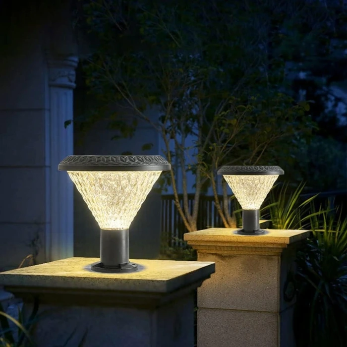 100W Solar Bahçe Armatürü ; Kumandalı ; 2400lm ; 6500K-4000K-3200K Seçmeli