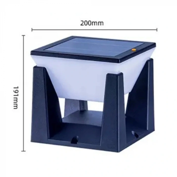 100W Solar Set Üstü Armatürü ; Kumandalı ; 2000lm ; 6500K-4000K-3200K Seçmeli