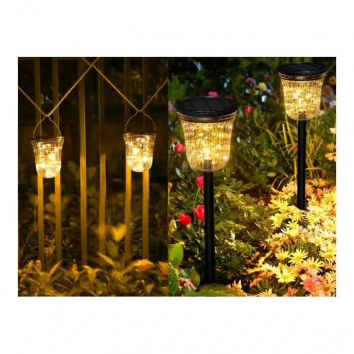 10W Solar Bahçe Armatürü ; 200lm ; 3200K