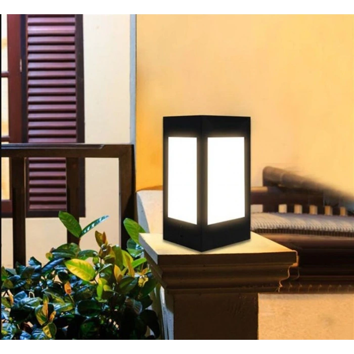 10W Solar Bahçe Armatürü ; 200lm ; 6500K-3200K