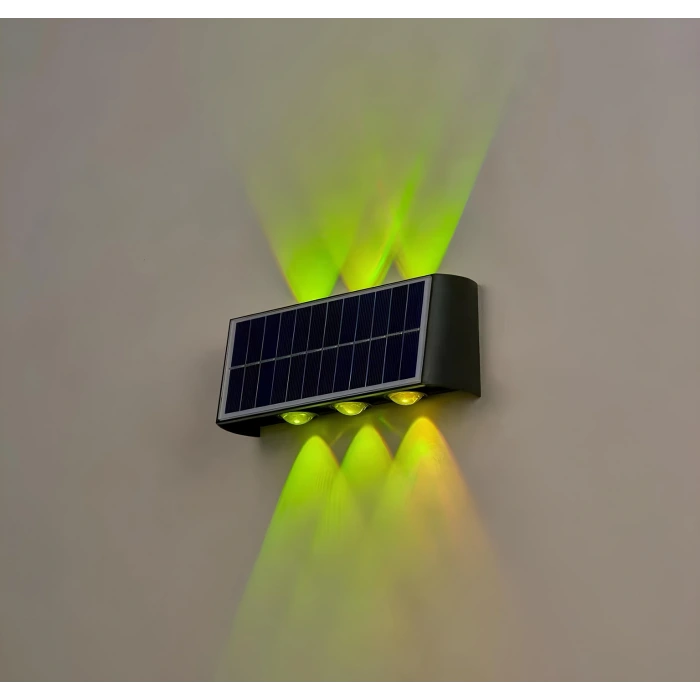 12W Solar Duvar Apliği ; 200lm ; 3200K