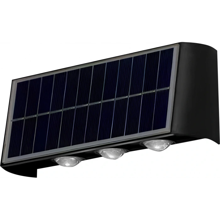 12W Solar Duvar Apliği ; 200lm ; RGB