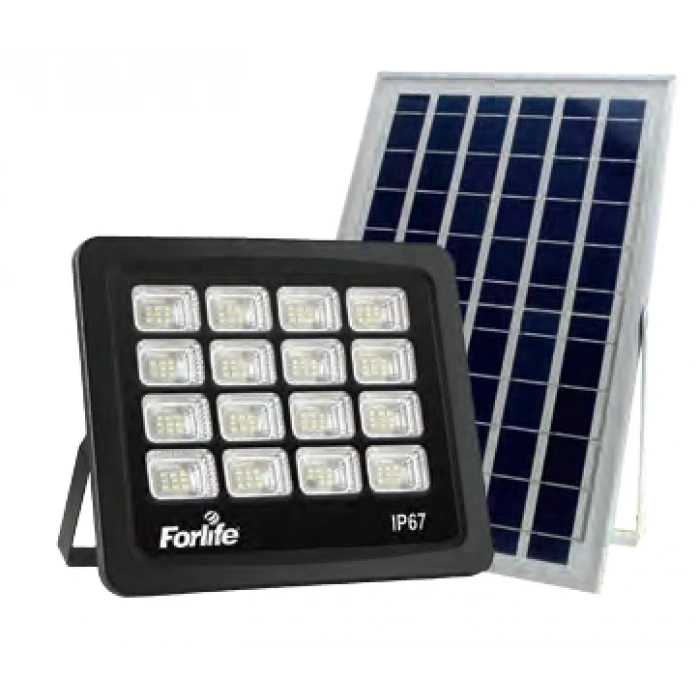 150W Solar Projektör ; Kumandalı ; 3000lm ; 6500K