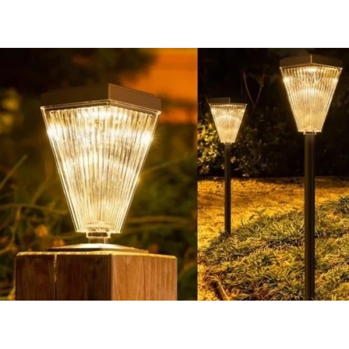 15W Solar Bahçe Armatürü ; 300lm - 150lm ; 3200K