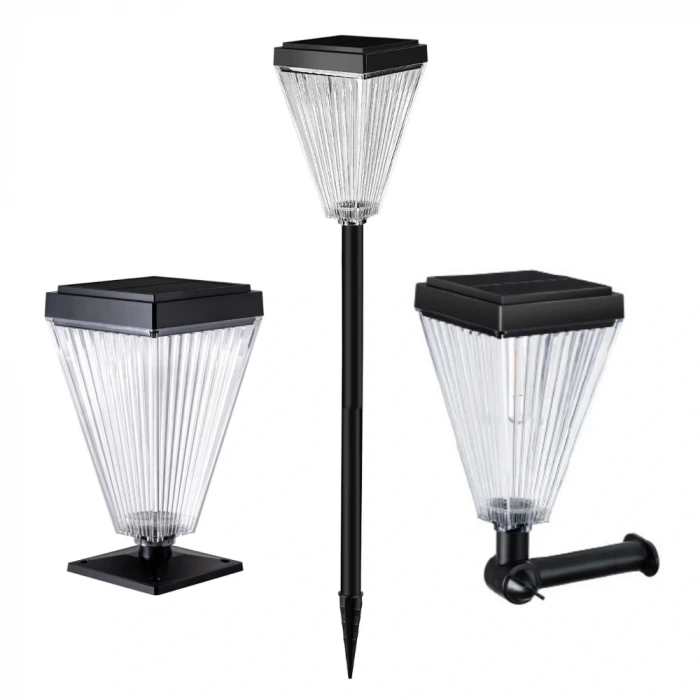 15W Solar Bahçe Armatürü ; 300lm - 150lm ; 3200K