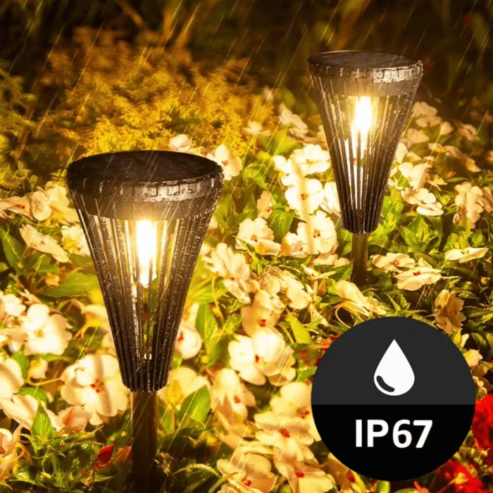 15W Solar Bahçe Armatürü ; 300lm ; 3200K-RGB