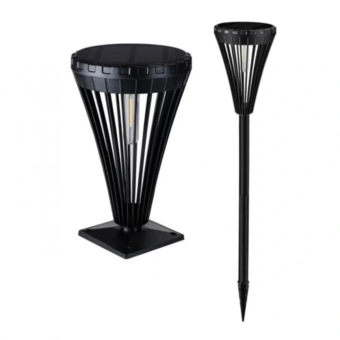 15W Solar Bahçe Armatürü ; 300lm ; 3200K-RGB