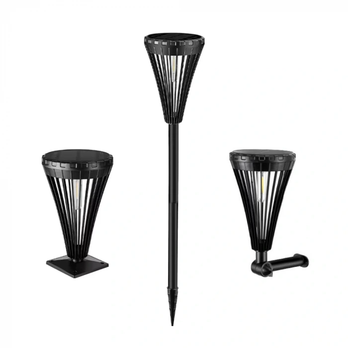 15W Solar Bahçe Armatürü ; 300lm ; 3200K-RGB