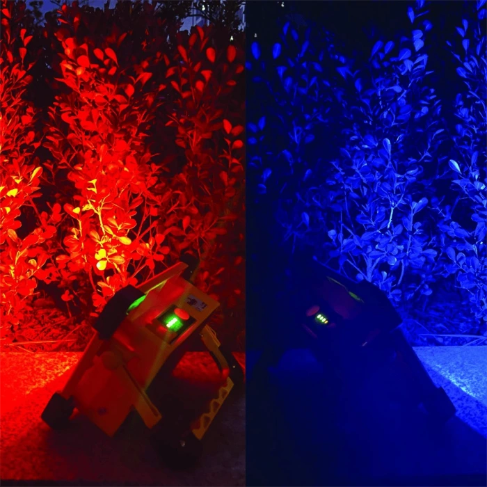 200W Solar Mobil Projektör ; 1200lm ; 6500K-3200K Seçmeli