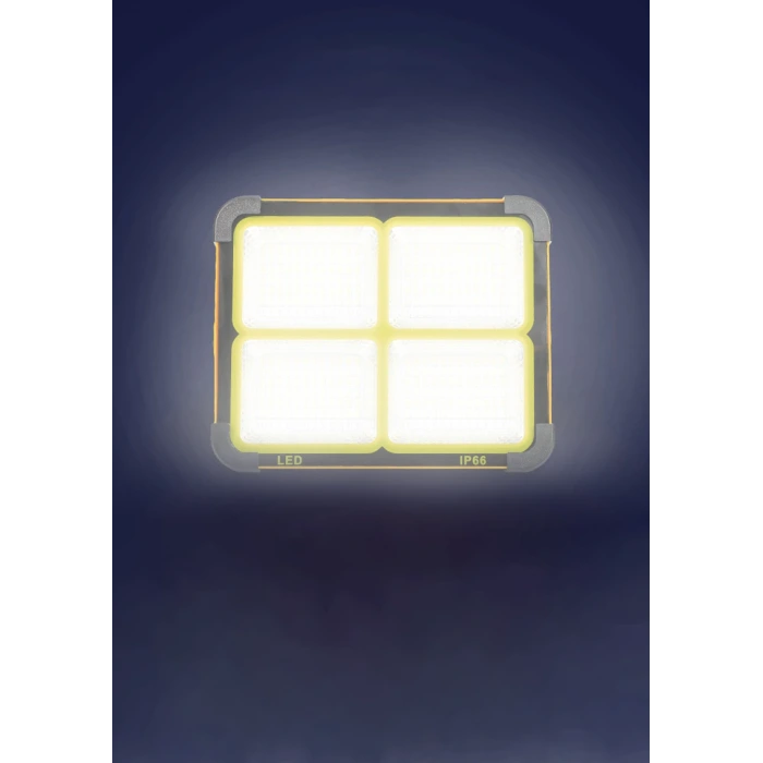 200W Solar Mobil Projektör ; 1200lm ; 6500K-3200K Seçmeli